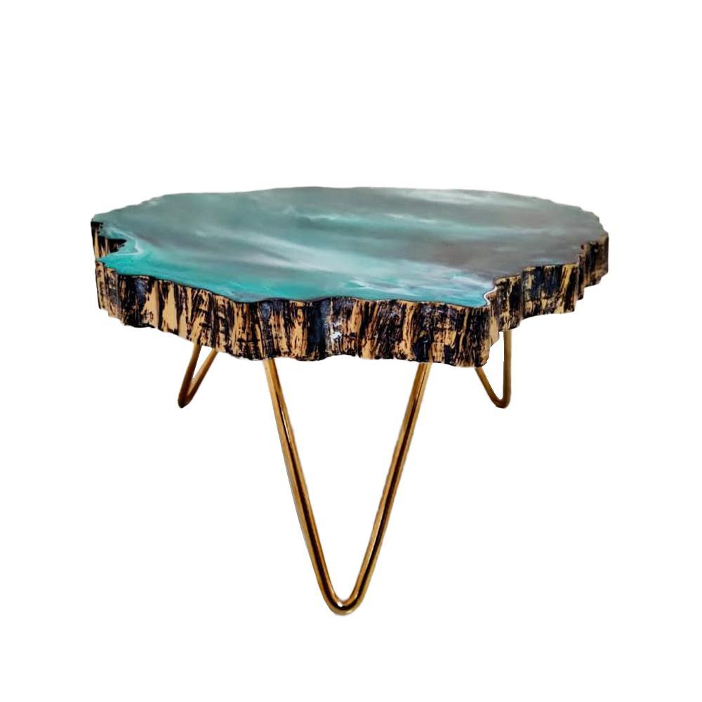 Resin and store wood table