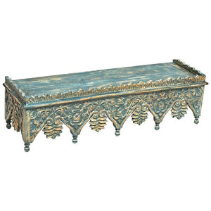 Decorative Rustic Wall Shelf - Sea Green - Min Ayn Home Home Decoration